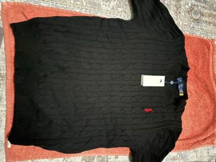 Pull Ralph Lauren noir taille s - photo numéro 5