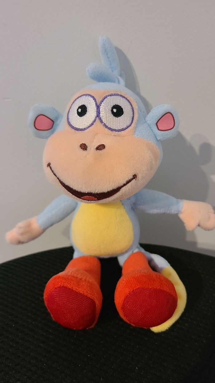 Peluche Ty Beanie Baby BOOTS le singe (Dora l'exploratrice) - photo numéro 4