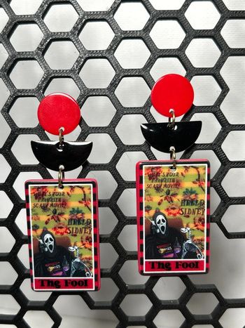 Boucles d’oreilles - Scream