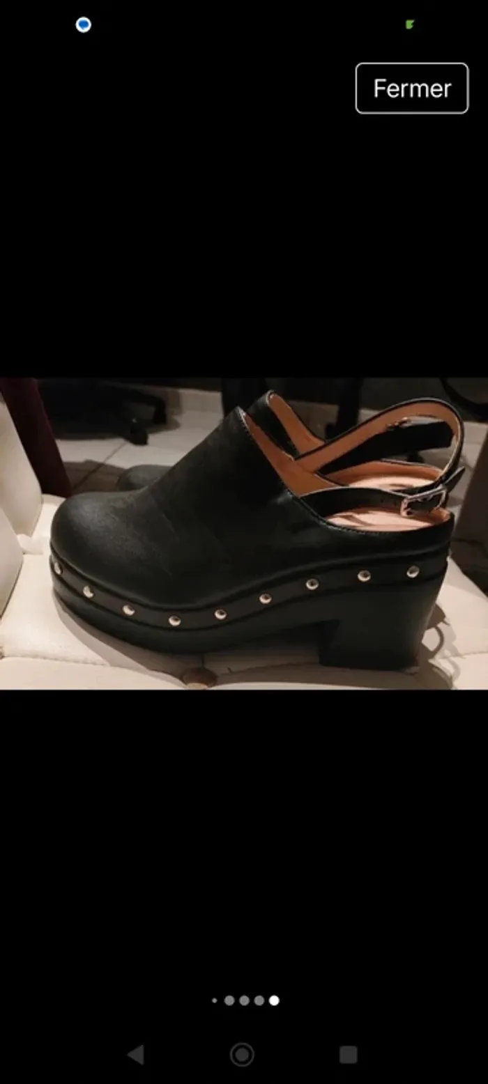 Chaussure sabot femme taille 40 - photo numéro 5