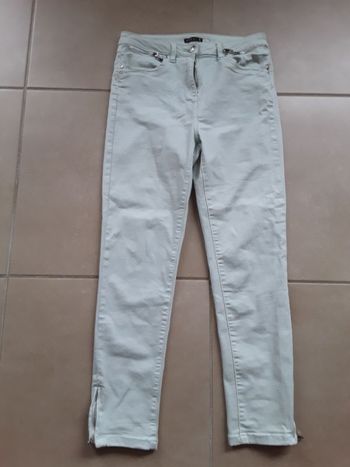 Pantalon estival vert d'eau 42 BREAL NEUF