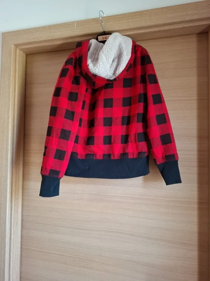 Veste a carreaux 10 ans - photo numéro 4