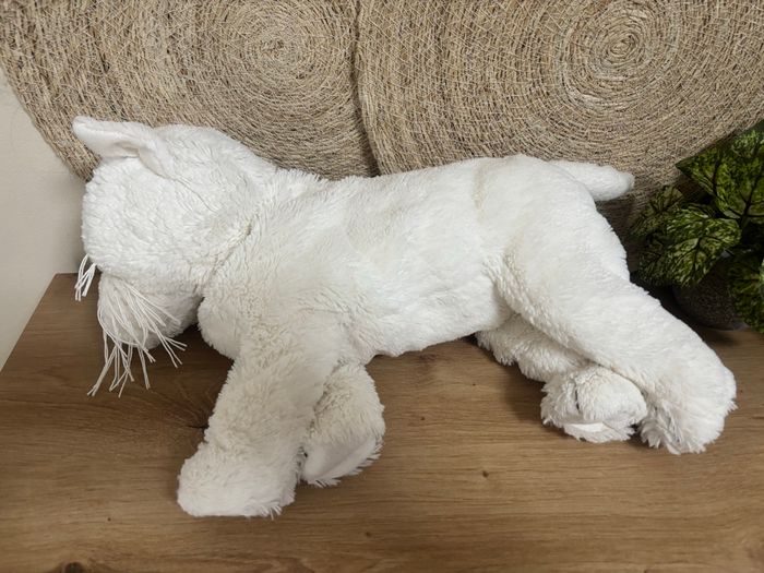 Doudou chien blanc nez noir ikea - photo numéro 3