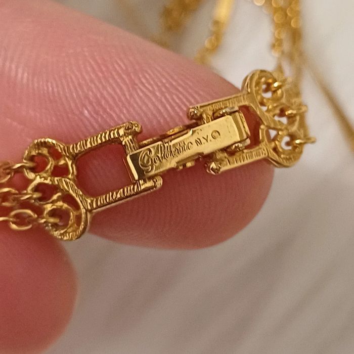 Sautoir 3 ranger goldette New York - photo numéro 8