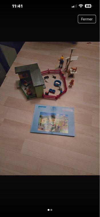 Maison des chats playmobil 