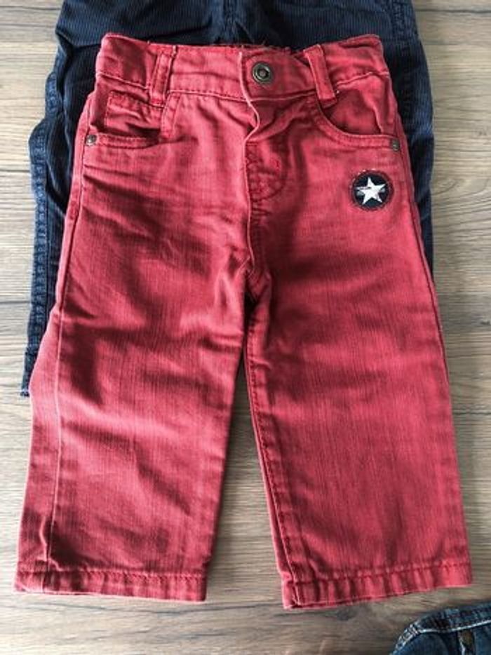Lot de 5 pantalons taille 12 mois - photo numéro 6