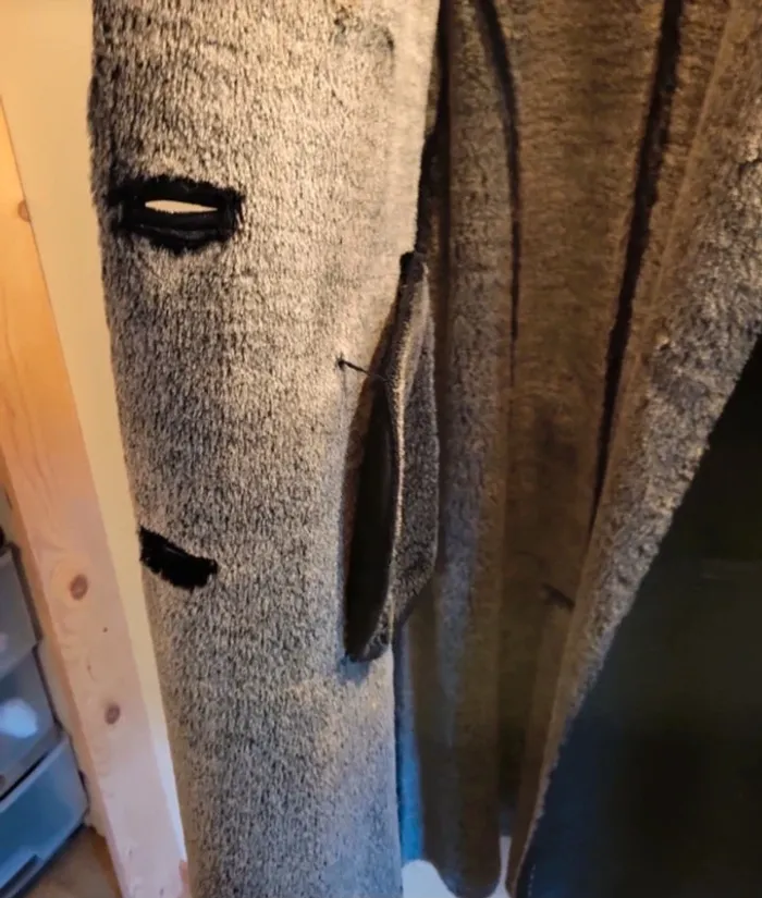 Manteau long fausse fourrure - photo numéro 5