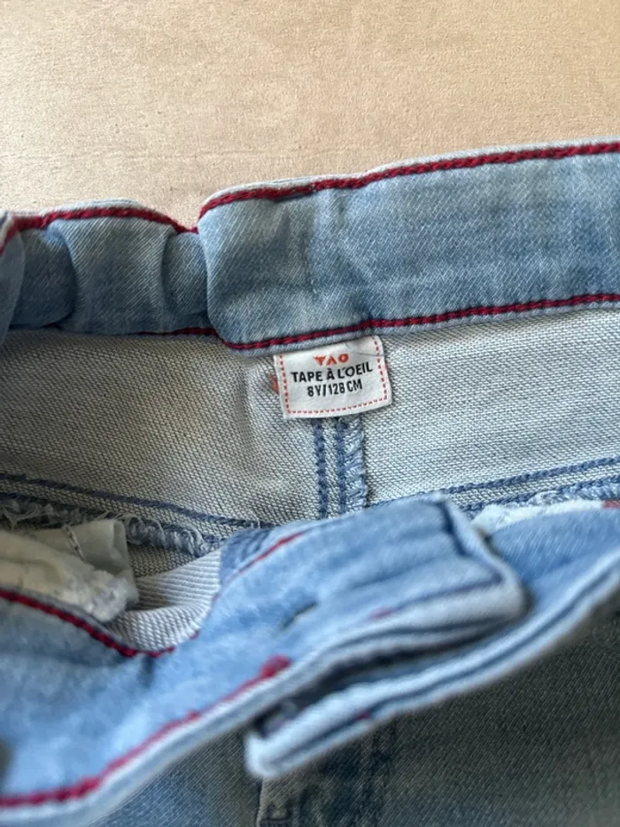 Short en jean - orchestra - Taille 8 ans - très bon état - photo numéro 3