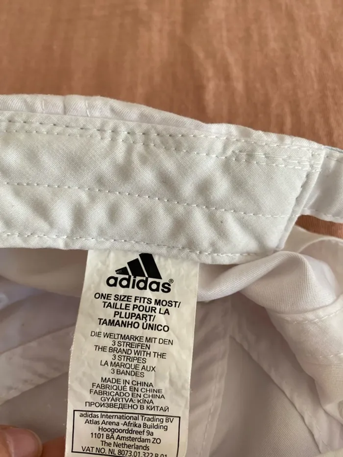 Casquette blanche adidas - photo numéro 5