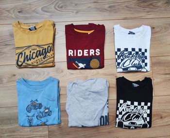 Lot de 6 manches longues 