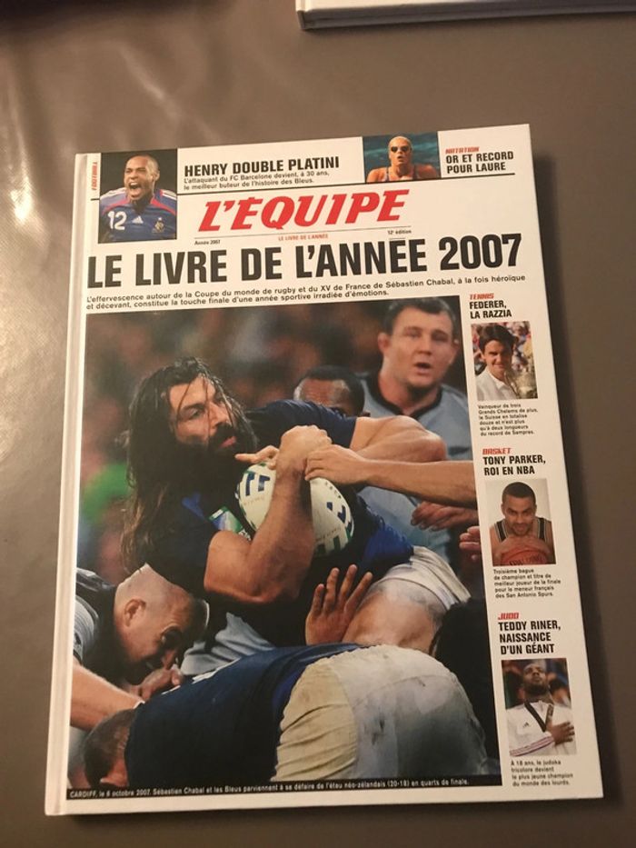 Livre L’équipe année 2007
