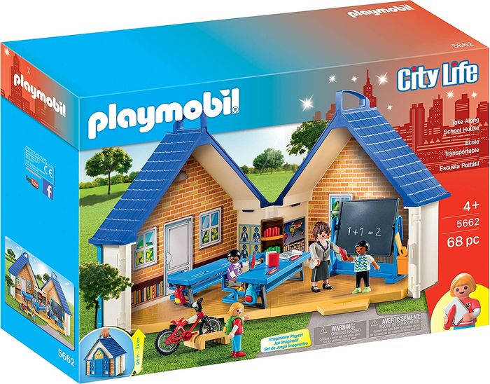 Playmobil 5662 city life Salle de Classe transportable 5662