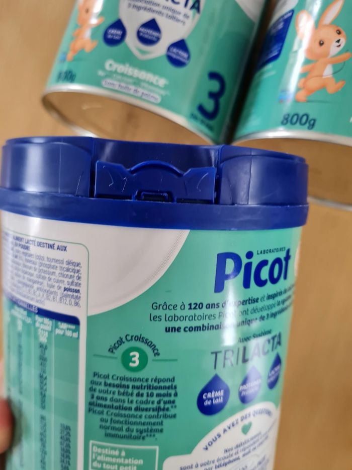 Lait infantile Picot 3ème âge neufs - photo numéro 2