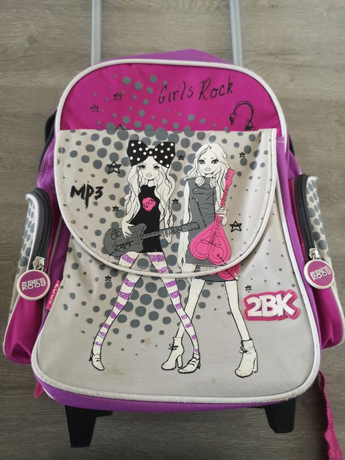 Sac à dos à roulette 2 be's kool