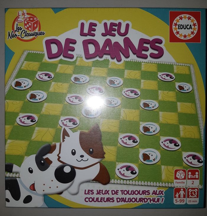 Jeu de dames EDUCA