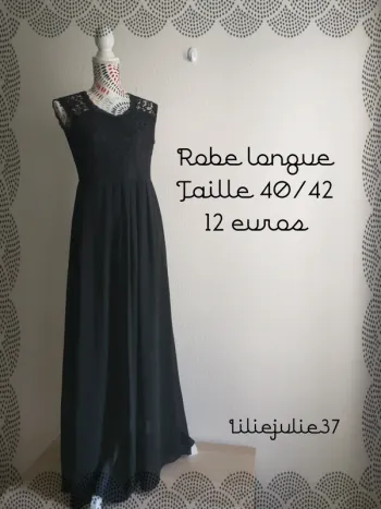 Robe longue taille 40/42