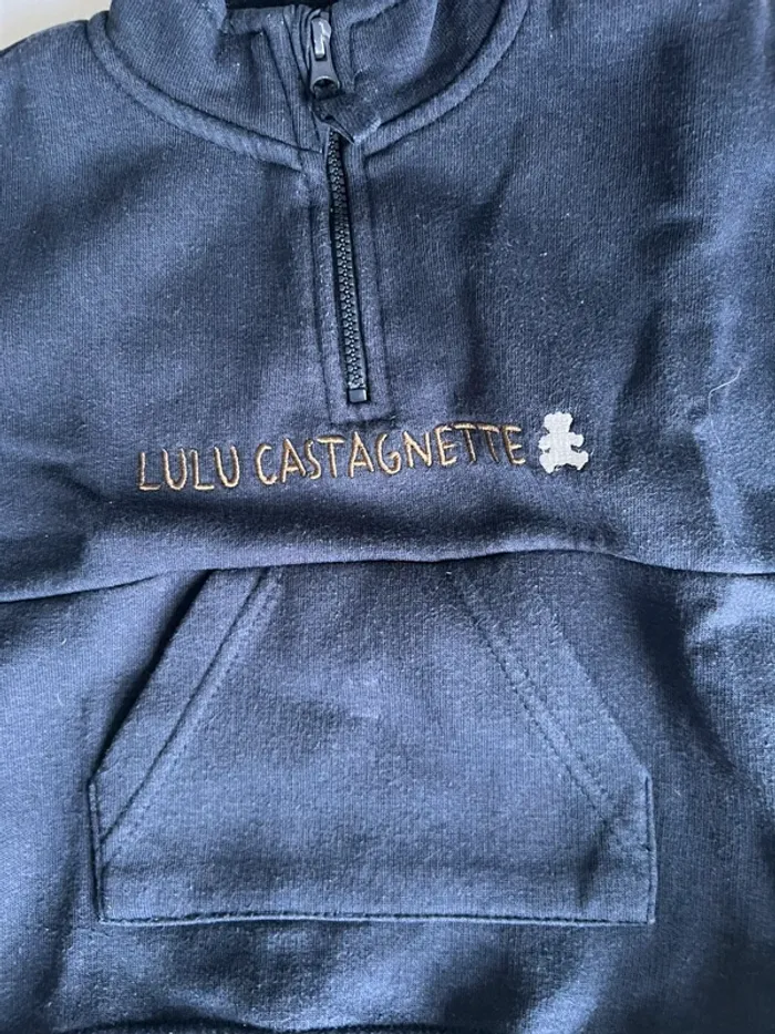 Sweat zippé lulu castagnette 18 M - photo numéro 3