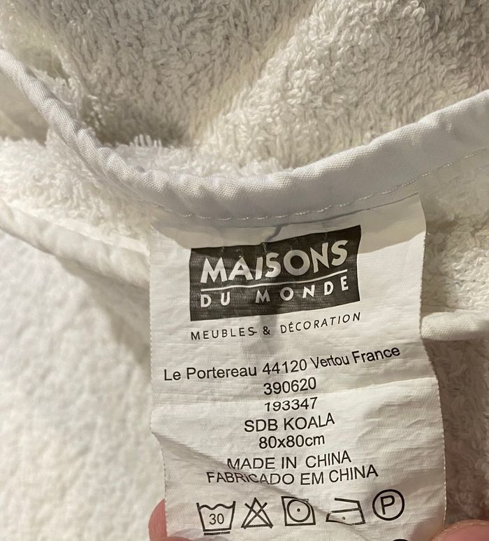 Sortie de bain - photo numéro 2