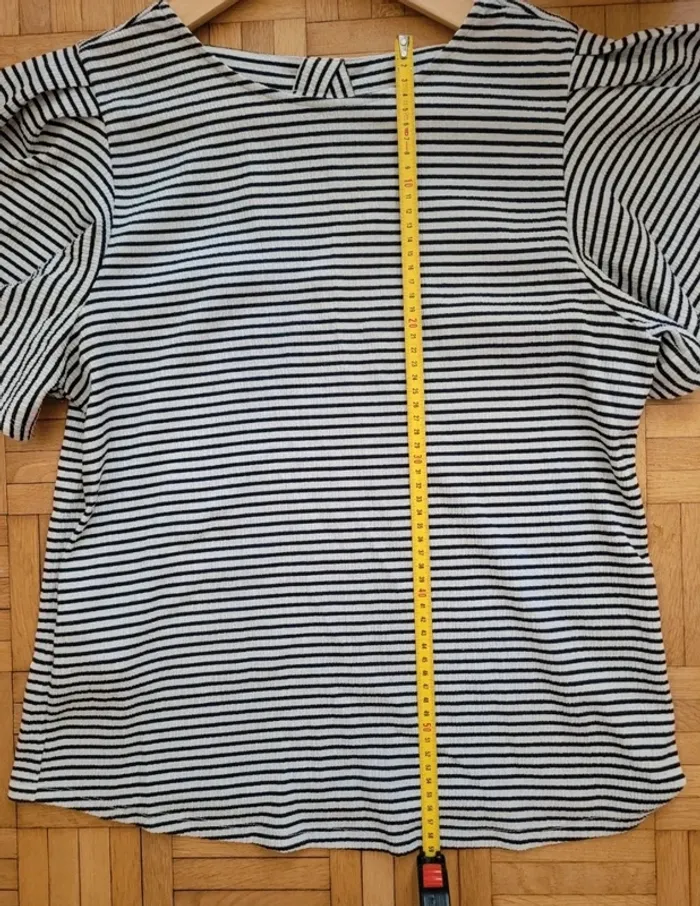 Blouse manches courtes à rayures Promod - photo numéro 6