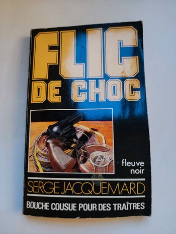 Livre série policière Flic de choc n°19 / Fleuve noir 1984