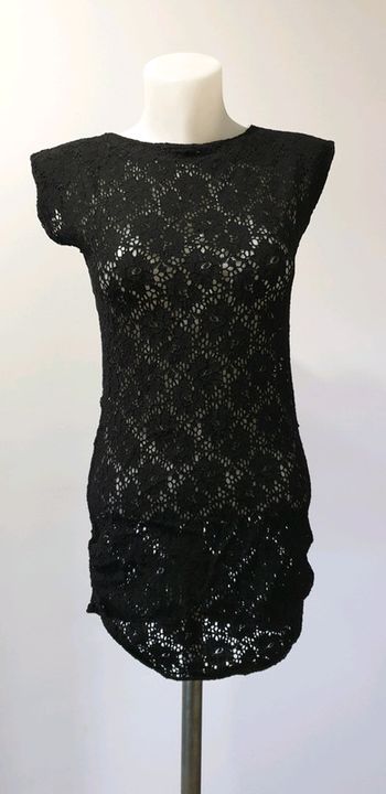 Robe tunique dentelle