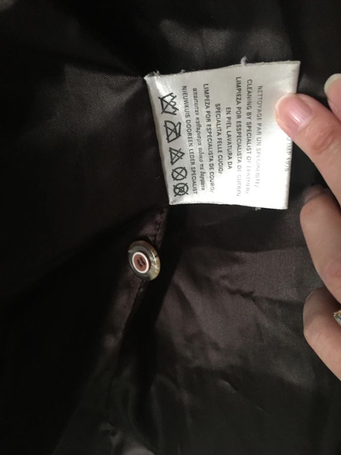 Veste 3/4 taille 38 croûte de porc/économise fdp envoi en petit format - photo numéro 3