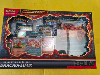 Coffret Dracaufeu EX collection spécial 5 boosters