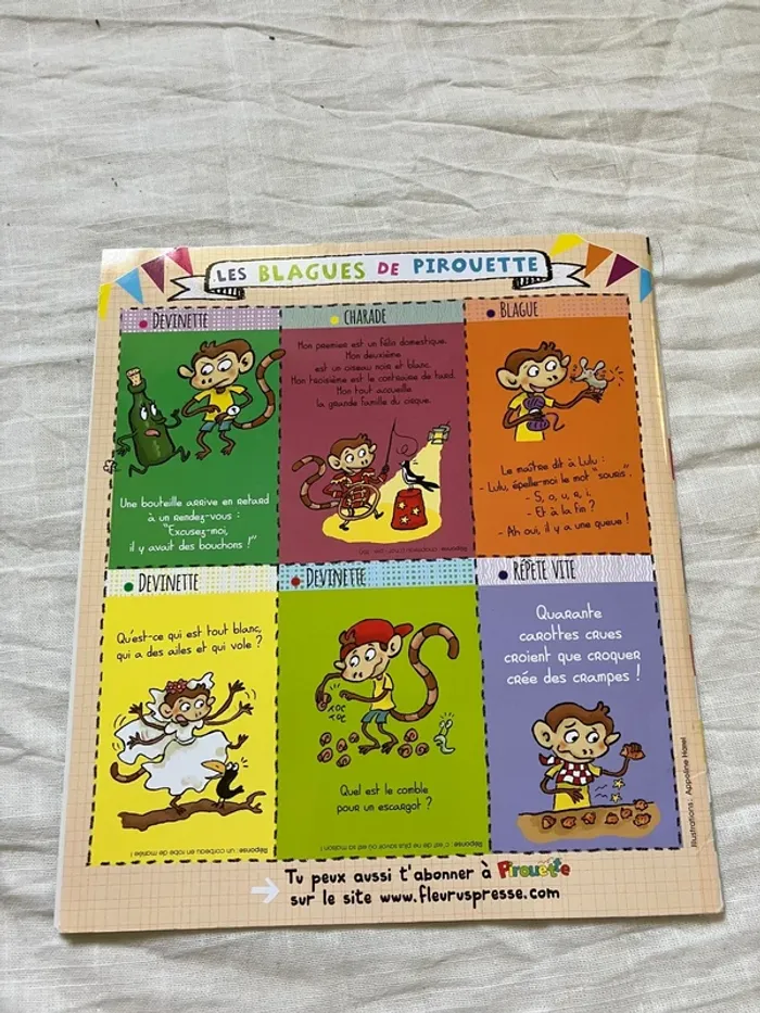 Lot magazines enfant – Pirouette Le mag des p’tits malins – parfait état - photo numéro 6