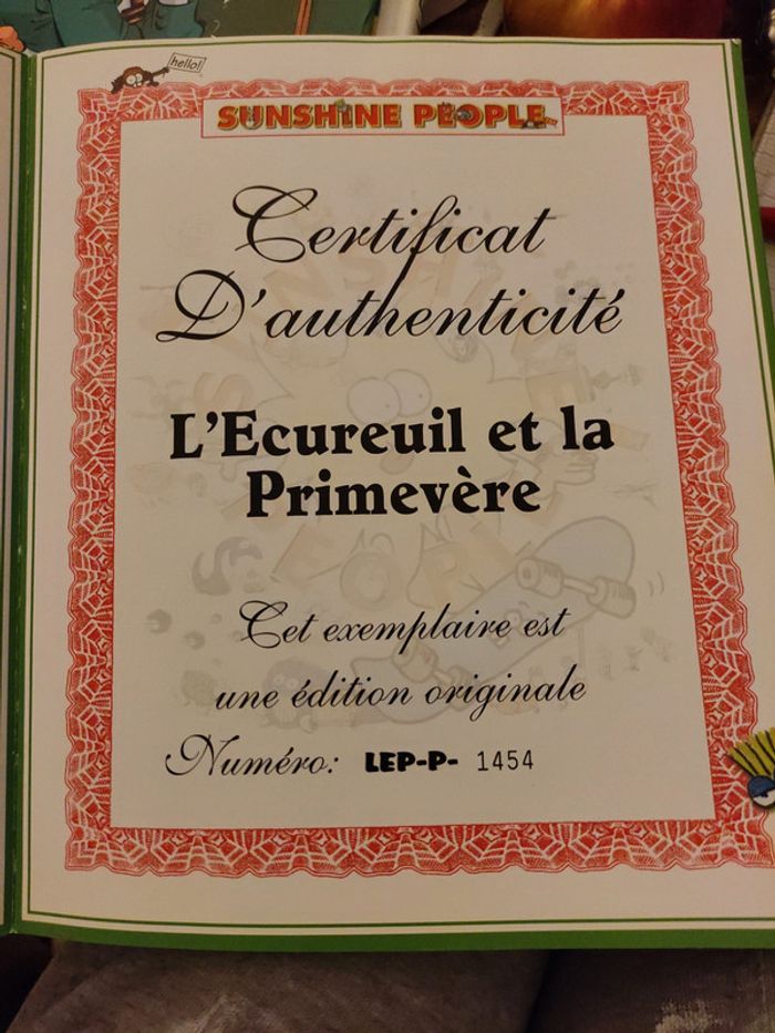 Livre l'écureuil et la primevère - photo numéro 4