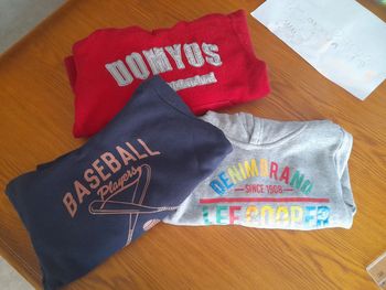Lot de 3 sweat-shirts