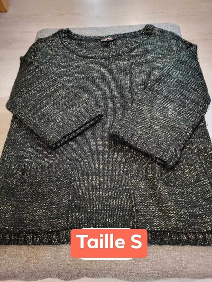 🔮 Pull Doré Taille S NEUF 🔮