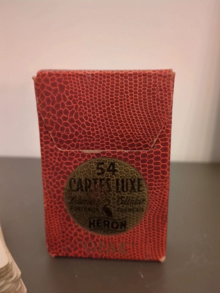 jeu cartes luxe héron - photo numéro 2