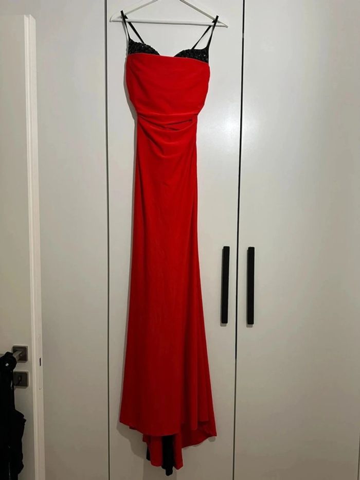 Robe rouge pour événement Taille S - photo numéro 3
