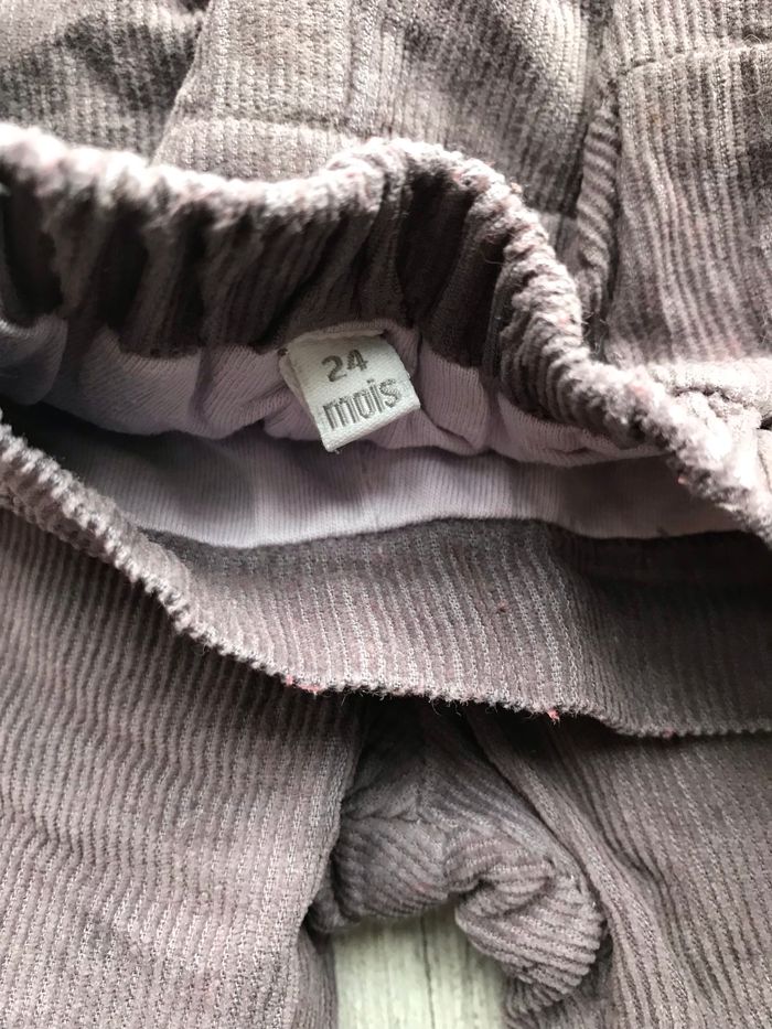 Pantalon velours 24 mois - photo numéro 3