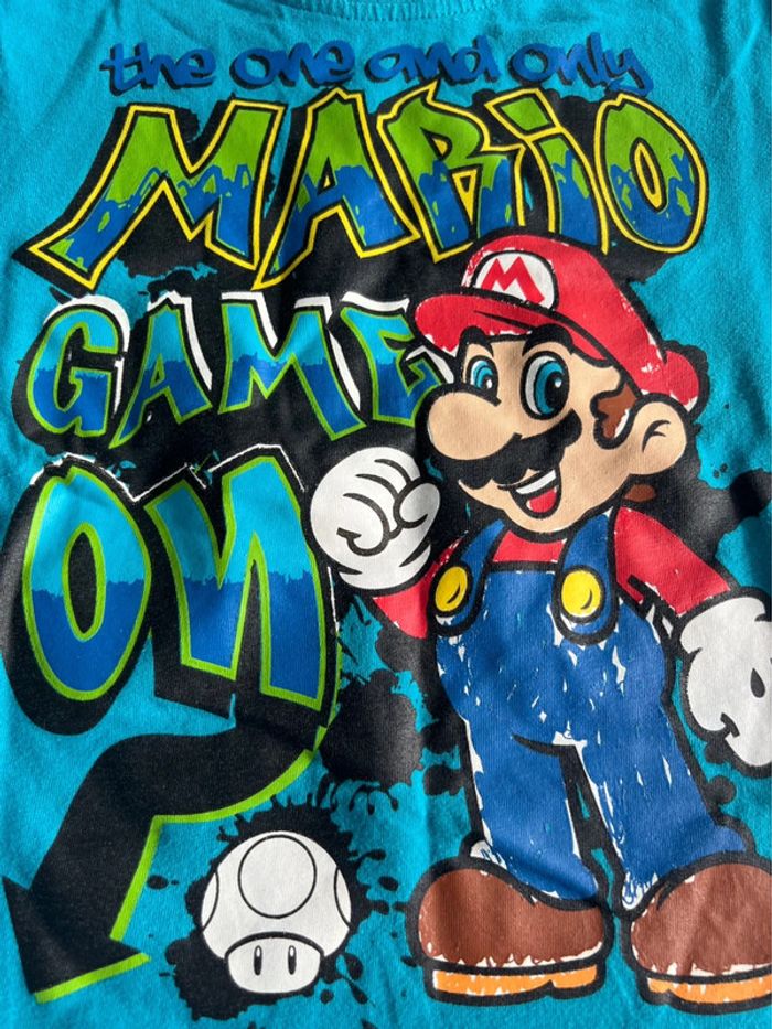 T shirt Mario manches longues - photo numéro 2