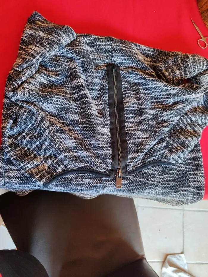 Robe pull fin manches 3/4 taille xs - photo numéro 3