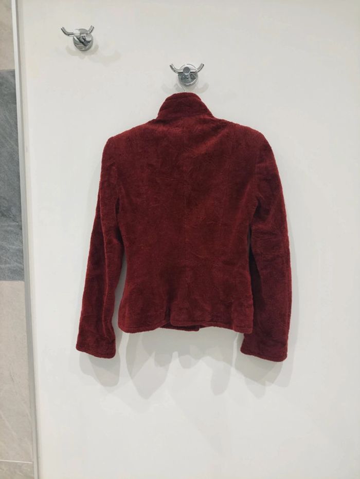 Veste femme nafnaf rouge taille 36 - photo numéro 2