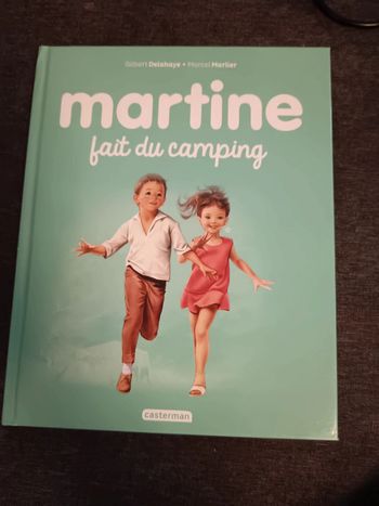 Martine fait du camping