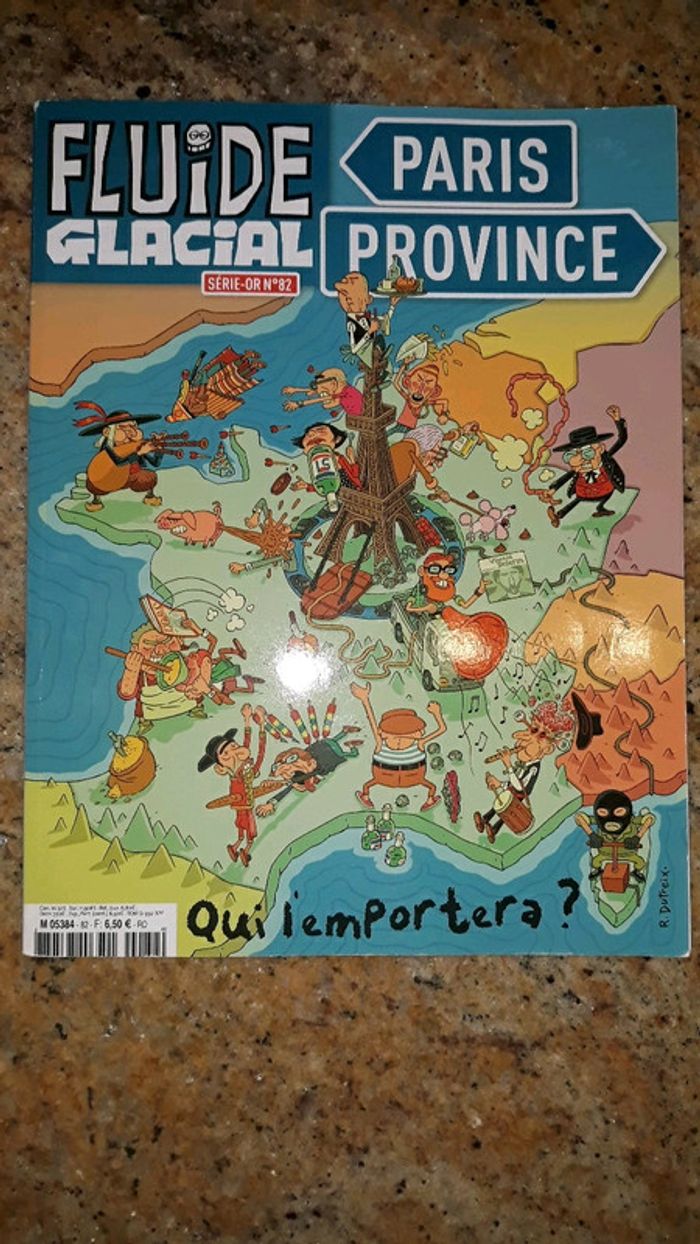 Fluide glacial N82 série or Paris Province