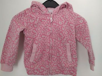 Veste léopard rose 2-3 ans