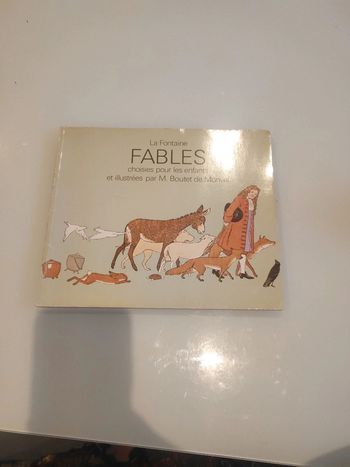 Livre la fontaine fables