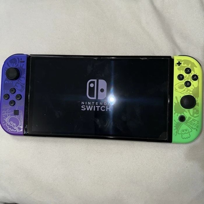 Nintendo Switch OLED Modèle Console B Rank Splatoon 3 - photo numéro 6