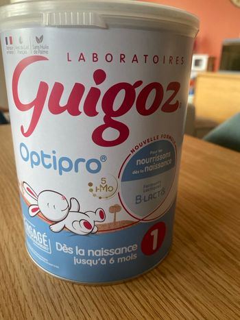 Lait guigoz optipro 1er âge