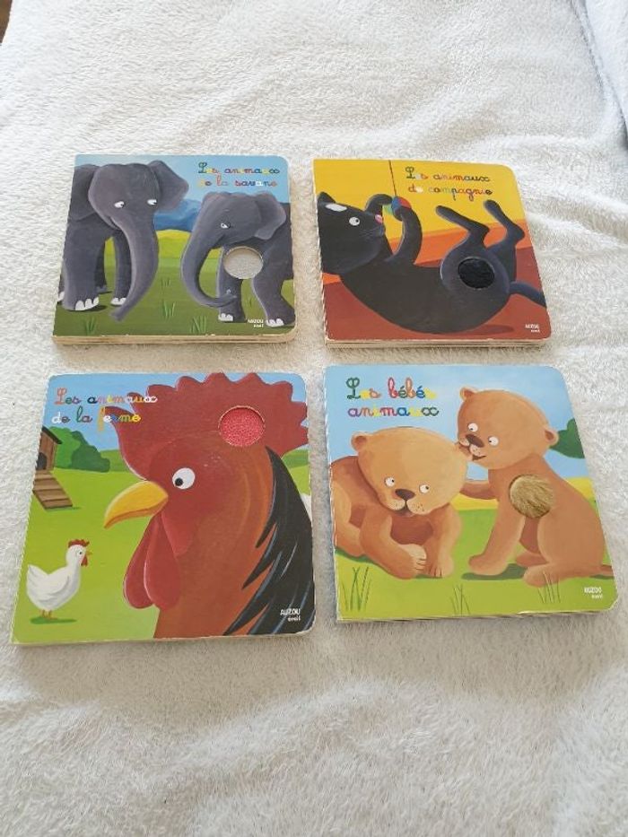 Livres a lire et a toucher