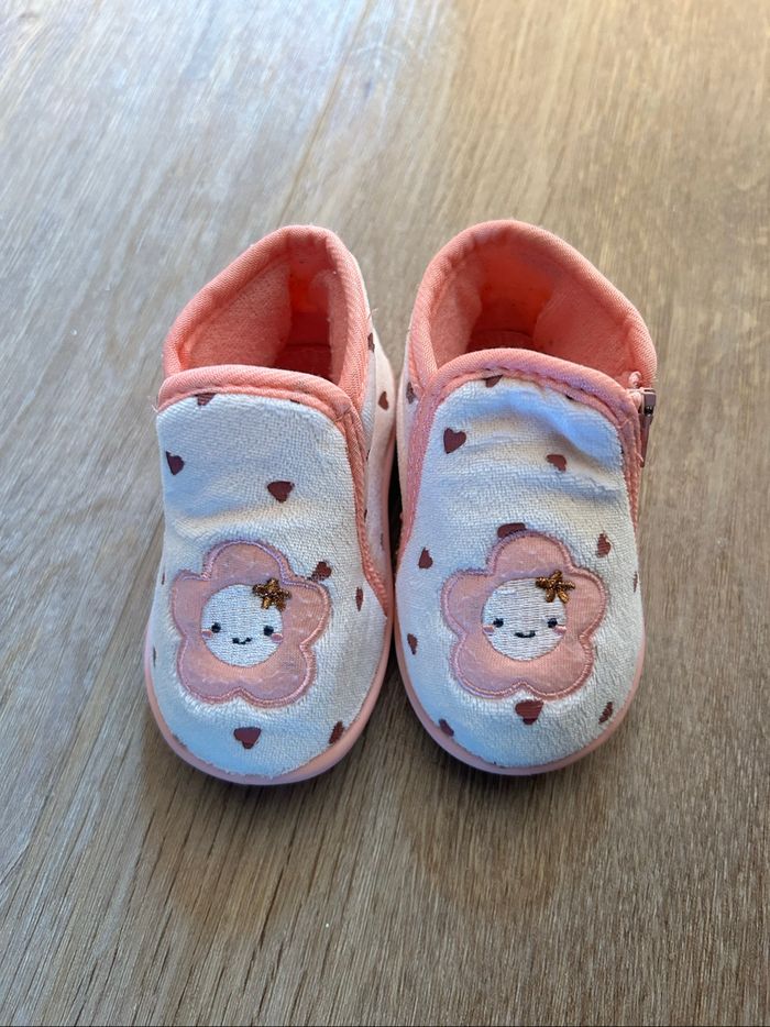 Chaussons rose