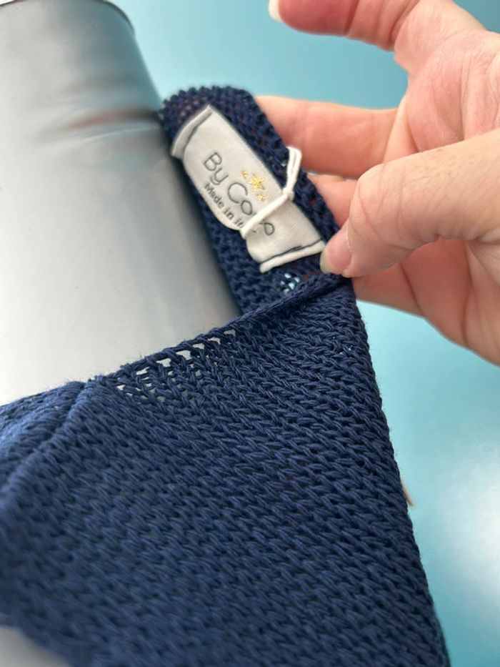 Débardeur en maille bleu marine - Neuf - By Coco - photo numéro 4