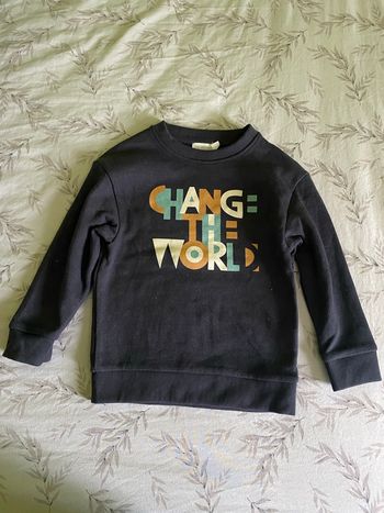 Sweat à inscription garçon, taille 3 ans