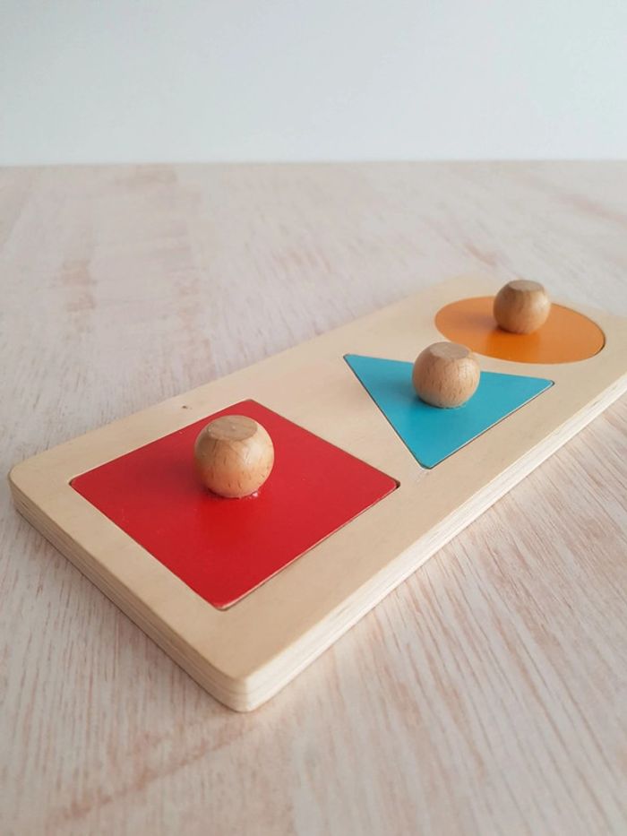 Puzzle trio Djeco et jeu disques à enfiler en bois - photo numéro 15
