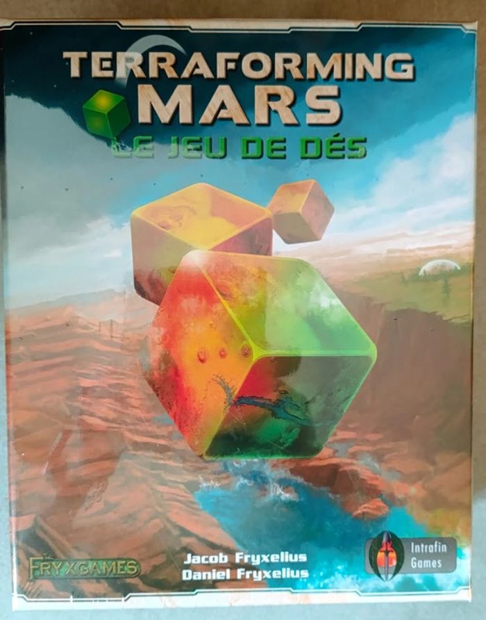 Terraforming Mars - Le Jeu de Dés - Jeu de société sous emballage - Prix Ferme