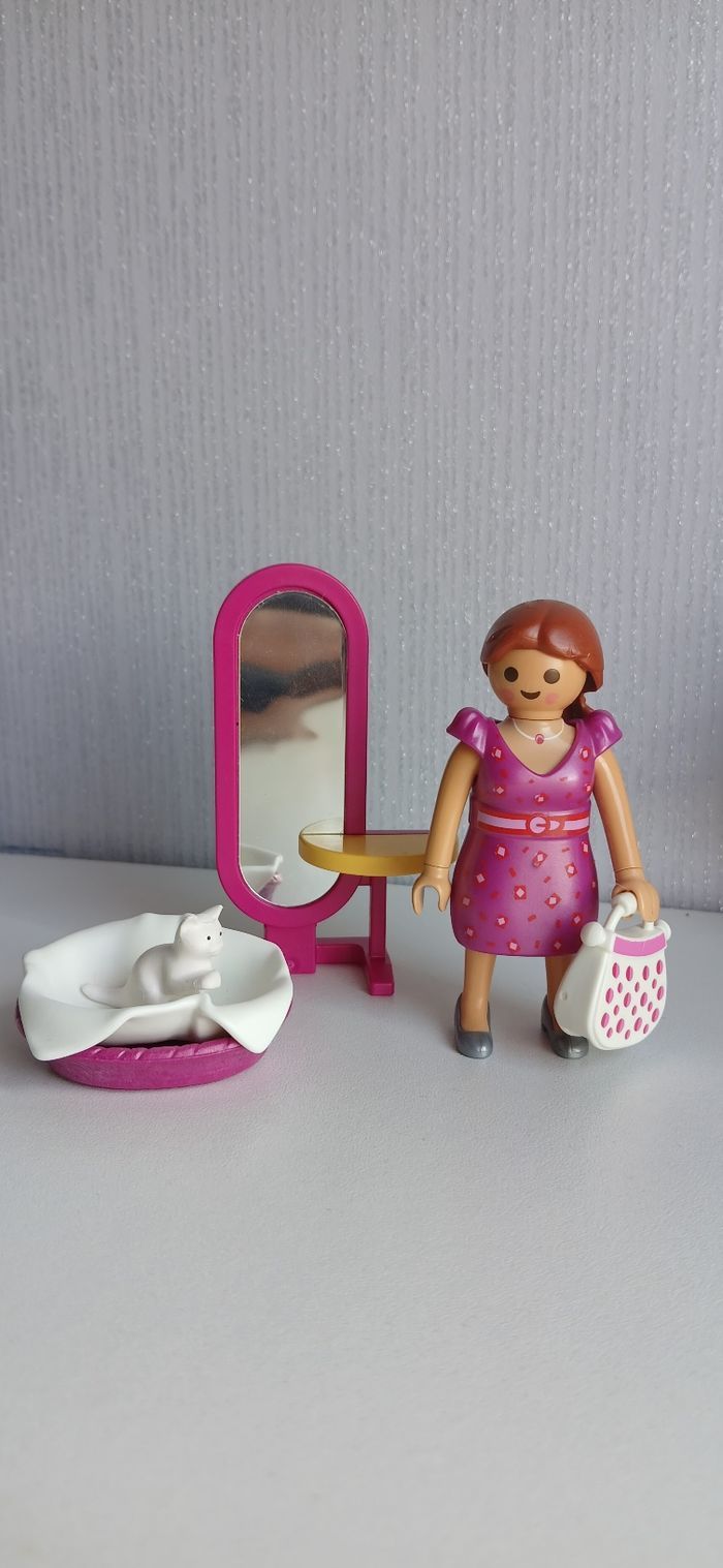 Playmobil femme chat
